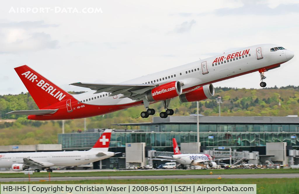 HB-IHS, 2000 Boeing 757-2G5 C/N 30394, Air Berlin (Belair)
