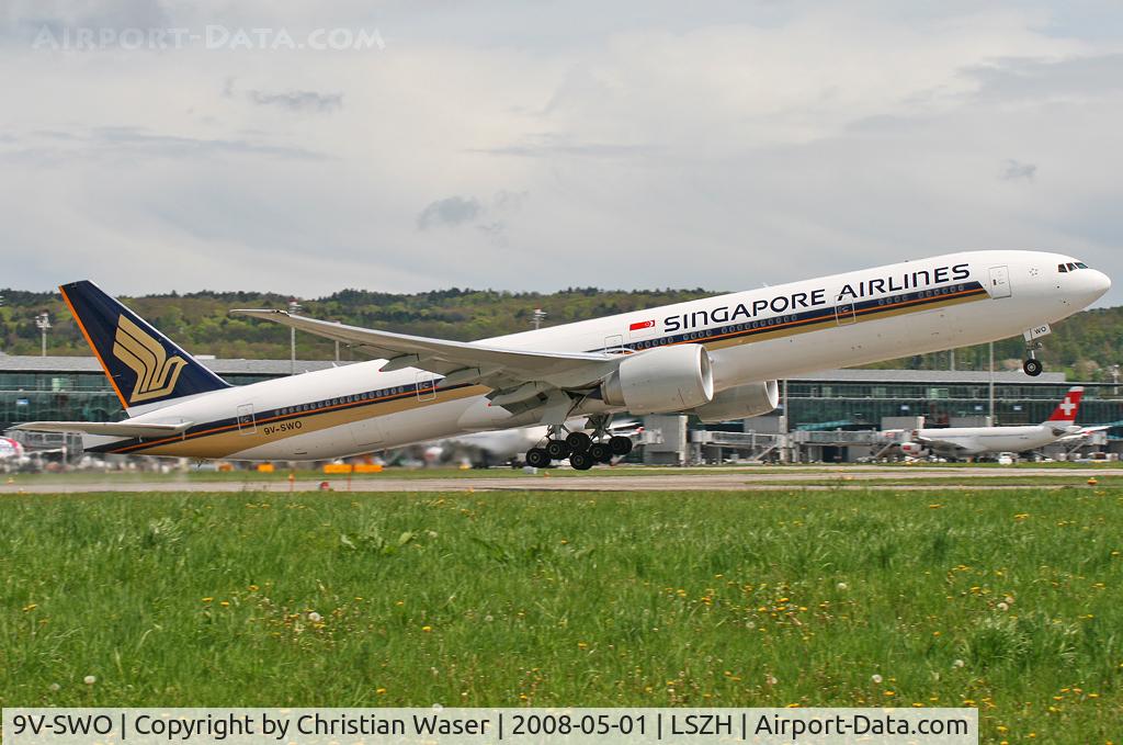 9V-SWO, 2008 Boeing 777-312/ER C/N 34580, Singapore Airlines