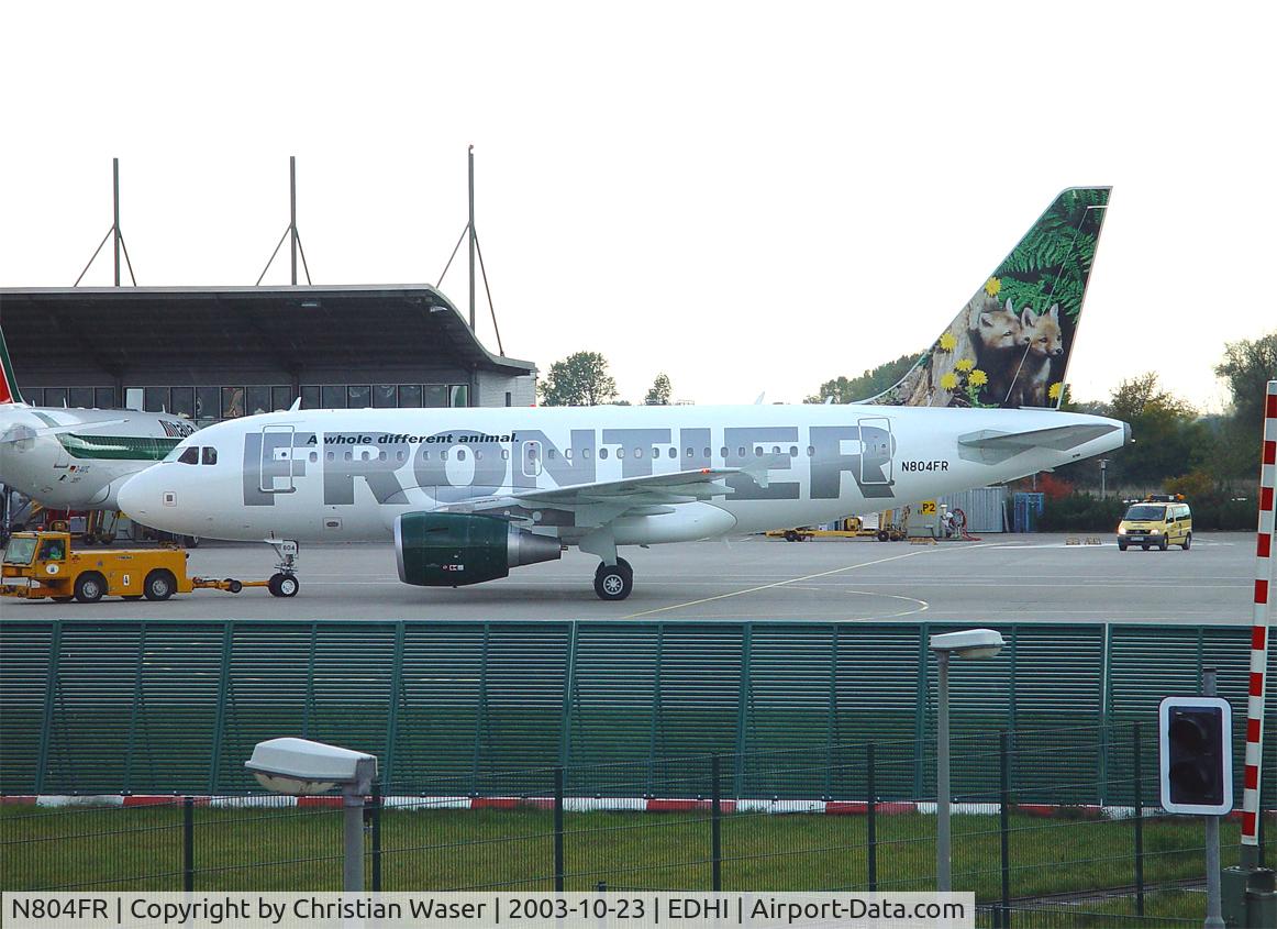 N804FR, 2003 Airbus A318-111 C/N 2051, Frontier