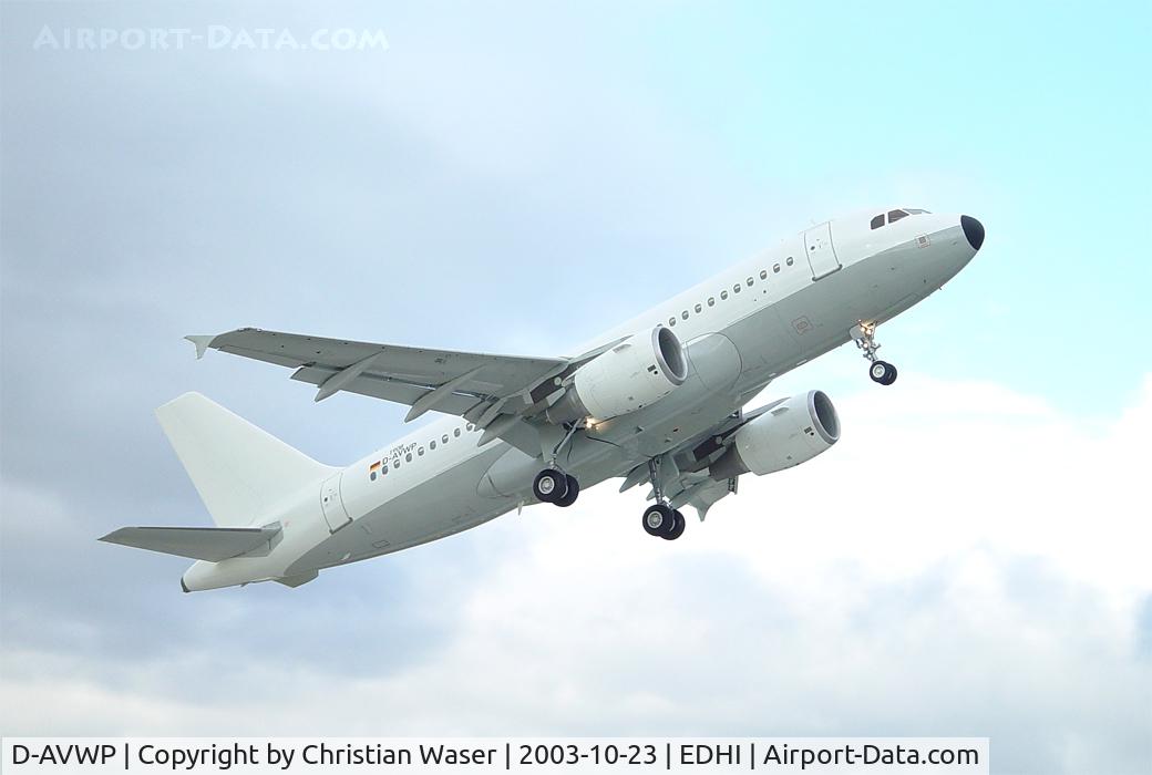 D-AVWP, 2000 Airbus A319-112 C/N 1275, becoming HS-TYR