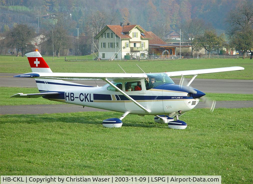 HB-CKL, 1979 Reims F182Q C/N 0109, F182