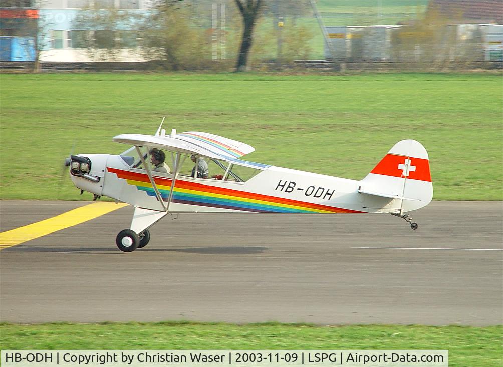 HB-ODH, 1942 Piper J3C-65 Cub Cub C/N 13342, L-4