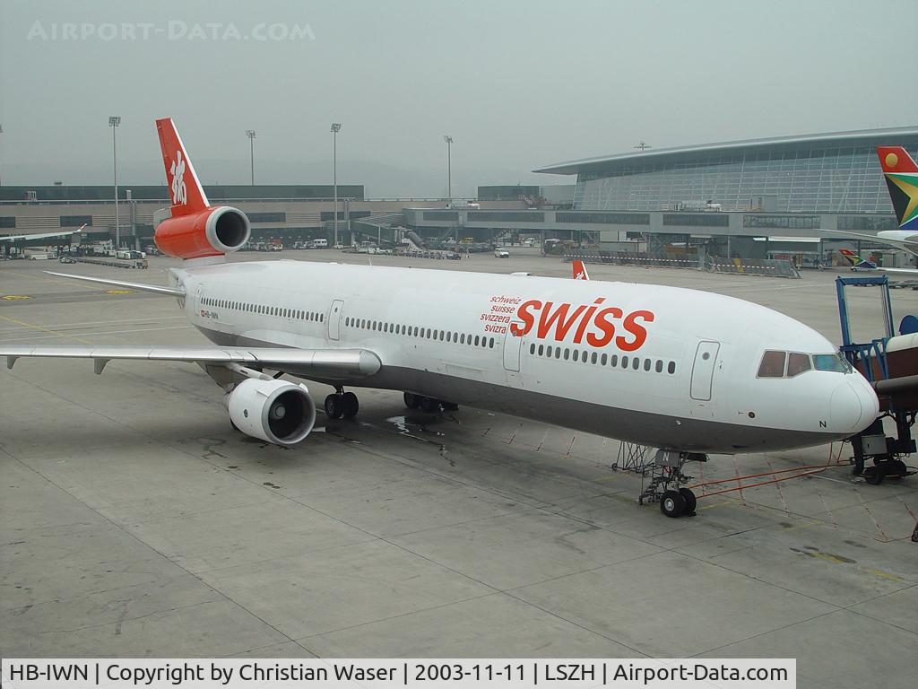 HB-IWN, 1994 McDonnell Douglas MD-11 C/N 48539, Swiss