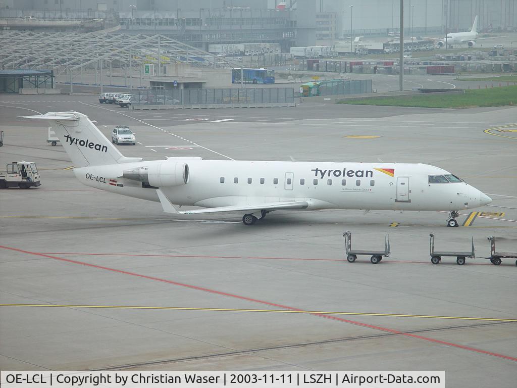 OE-LCL, 1997 Canadair CRJ-200LR (CL-600-2B19) C/N 7167, Tyrolean