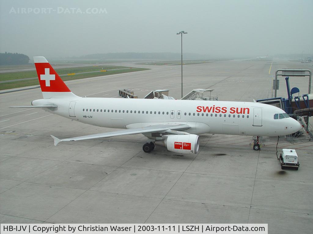 HB-IJV, 2003 Airbus A320-214 C/N 2024, Swiss Sun