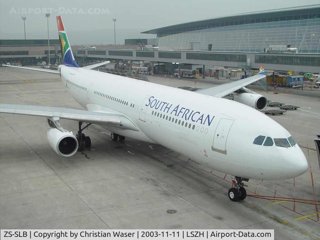 ZS-SLB, 1993 Airbus A340-211 C/N 011, South African