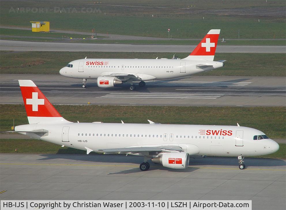HB-IJS, 1998 Airbus A320-214 C/N 782, Swiss