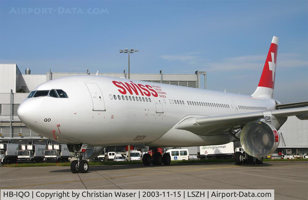 HB-IQO, 2000 Airbus A330-223 C/N 343, Swiss