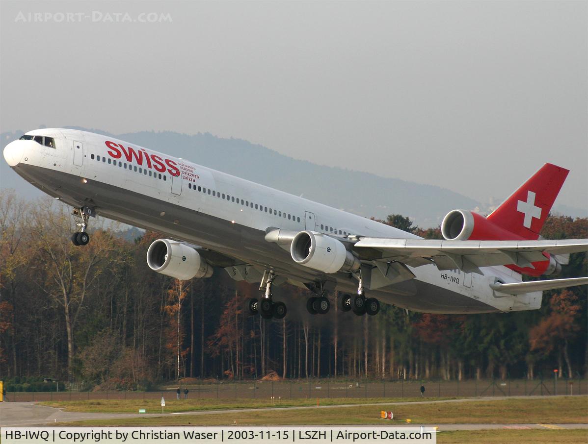 HB-IWQ, 1997 McDonnell Douglas MD-11F C/N 48541, Swiss