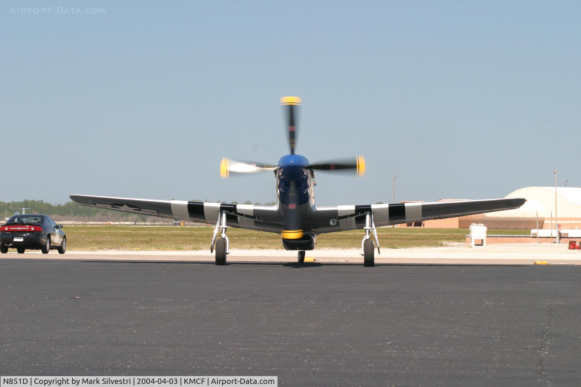 N851D, 1944 North American P-51D Mustang C/N 44-84745, Airfest 2004