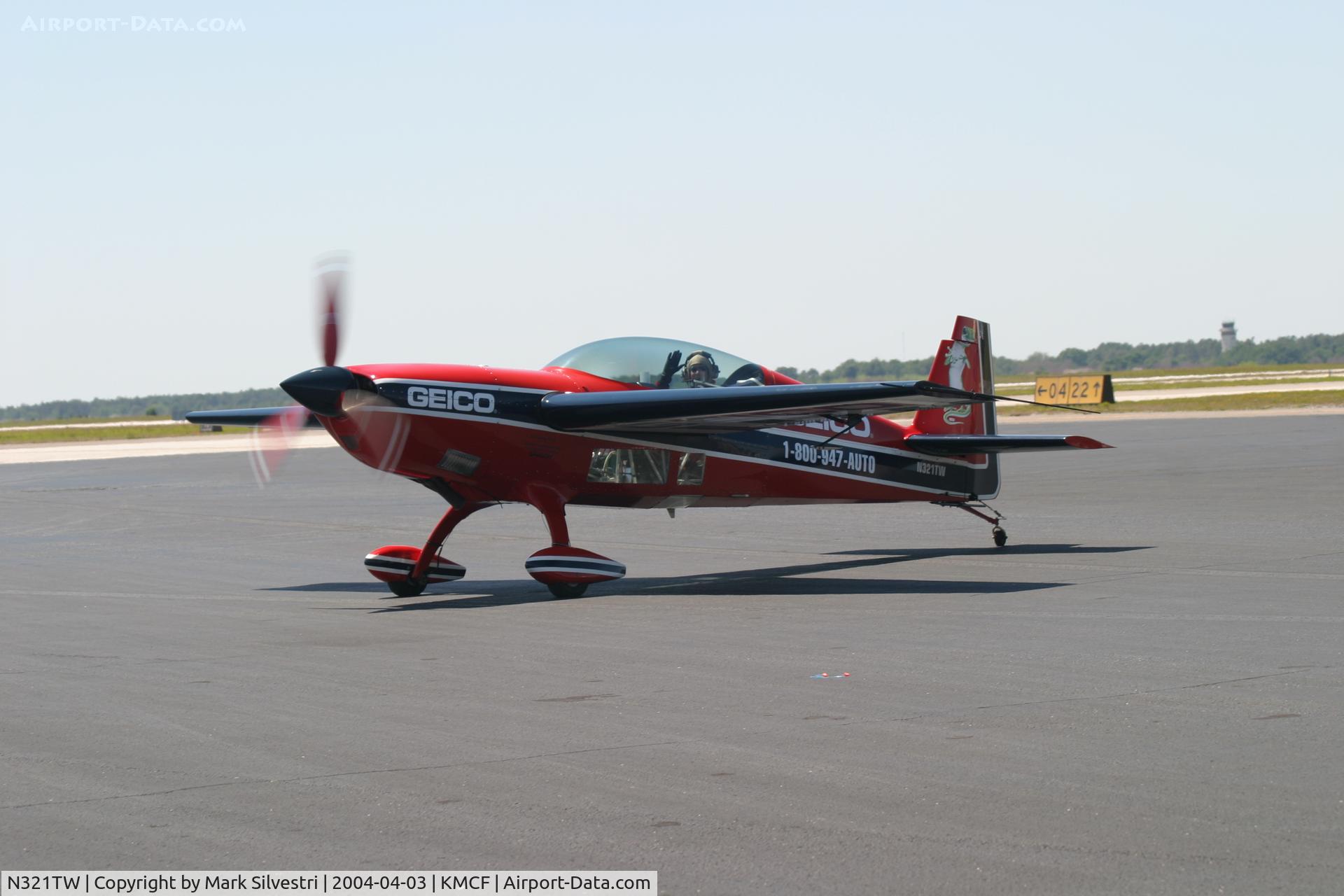 N321TW, 1990 Extra EA-300 C/N 013, Airfest 2004