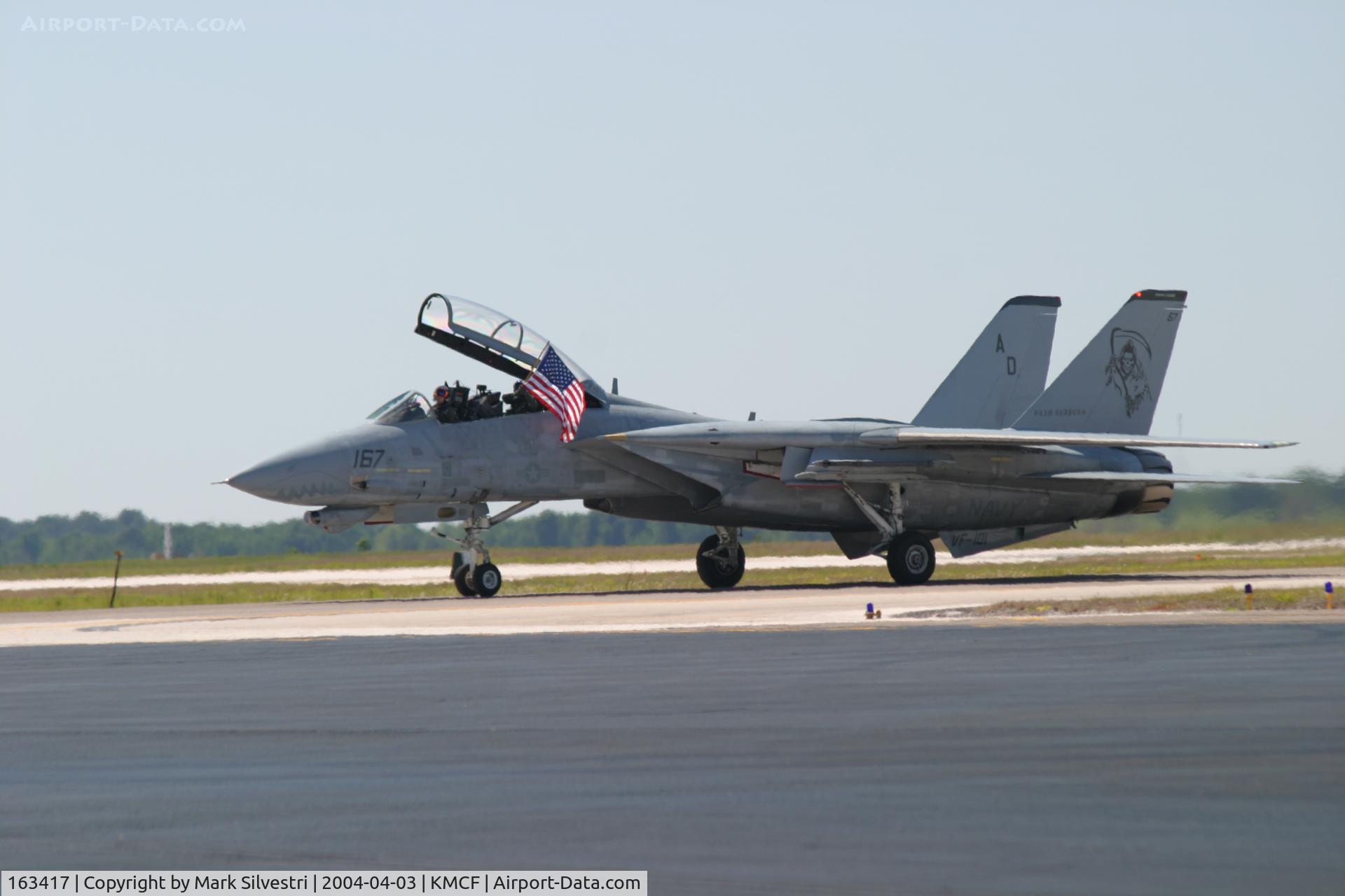 163417, Grumman F-14D Tomcat C/N 601, Airfest 2004