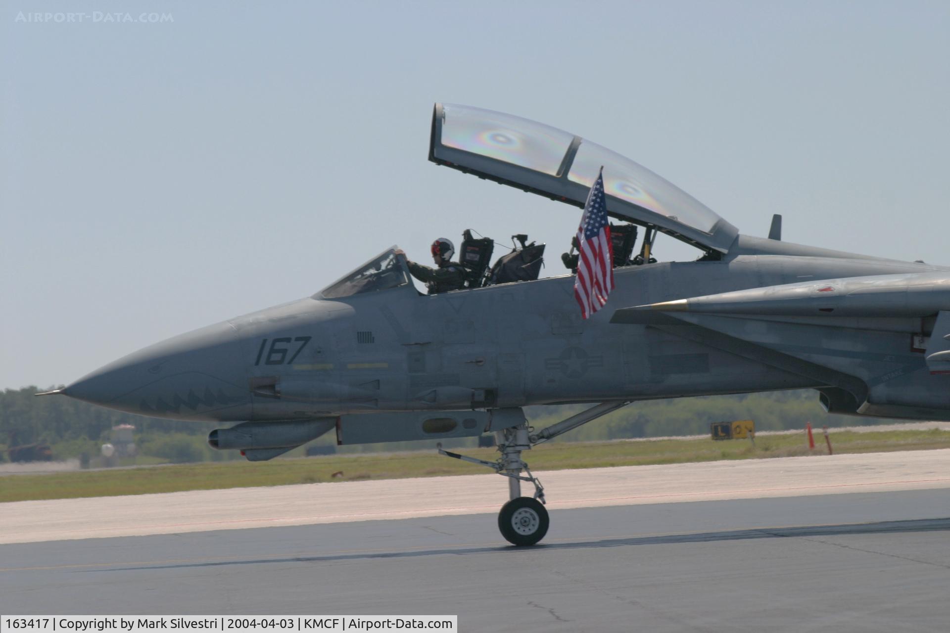 163417, Grumman F-14D Tomcat C/N 601, Airfest 2004