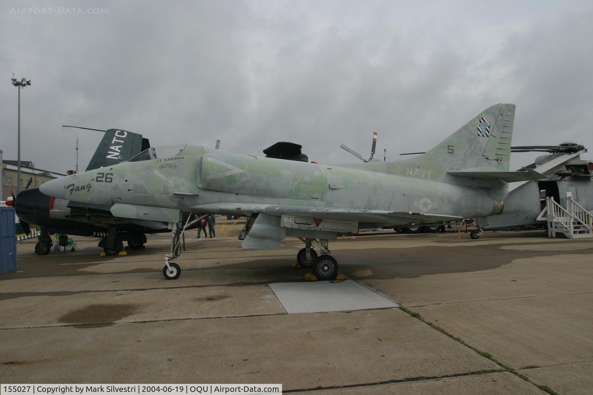 155027, Douglas A-4F Skyhawk C/N 13843, Quonset Pt, RI 2004
