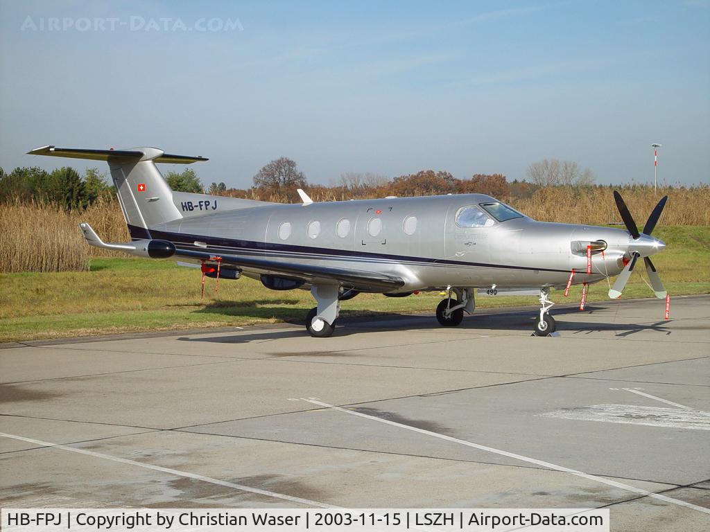 HB-FPJ, 2003 Pilatus PC-12/45 C/N 490, PC-12