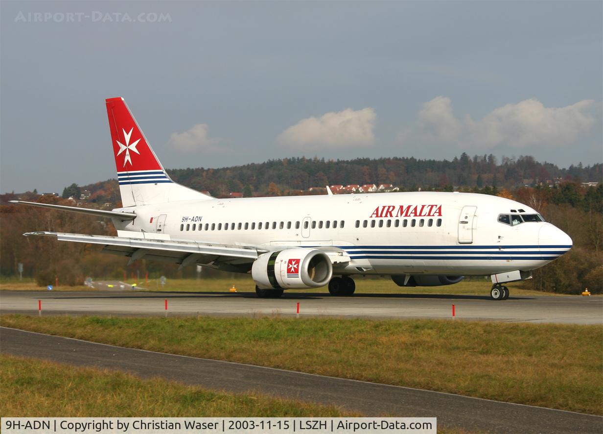 9H-ADN, 1992 Boeing 737-382 C/N 25161, Air Malta