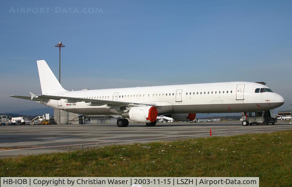 HB-IOB, 1994 Airbus A321-111 C/N 519, untitled