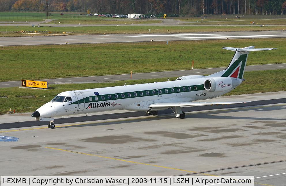 I-EXMB, 2000 Embraer ERJ-145LR (EMB-145LR) C/N 145330, Alitalia Express