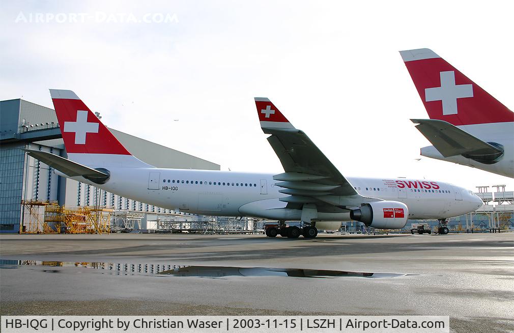 HB-IQG, 1999 Airbus A330-223 C/N 275, Swiss