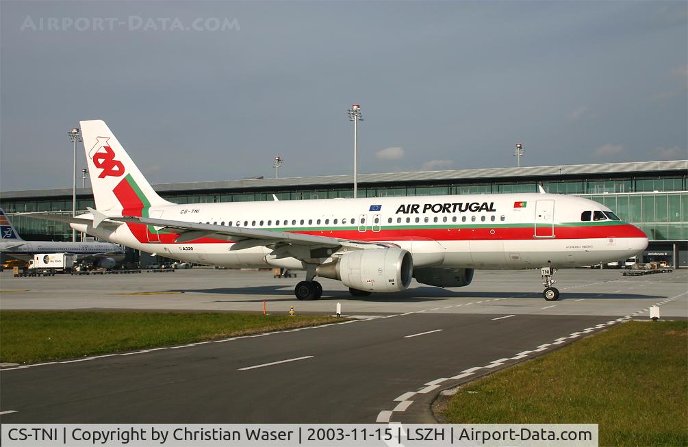CS-TNI, 1999 Airbus A320-214 C/N 982, TAP Air Portugal