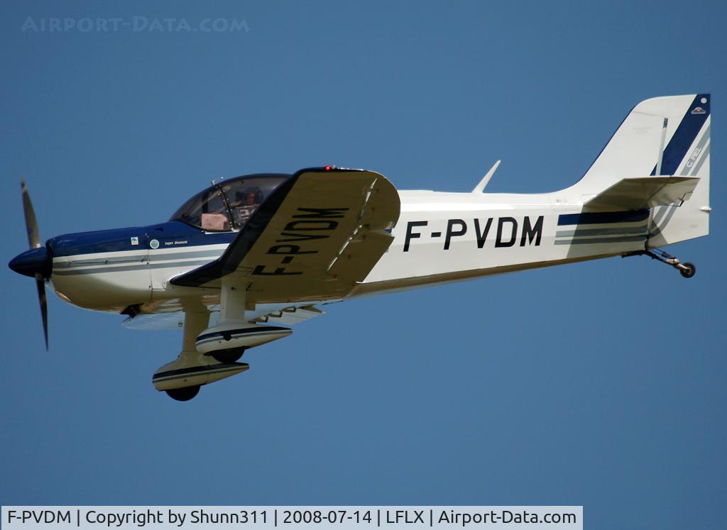 F-PVDM, Piel CP-618A Super Diamant C/N 59, Landing rwy 22 for an Airshow