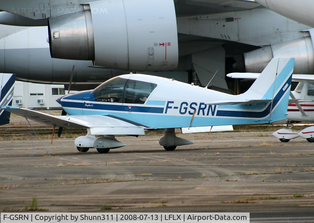 F-GSRN, Robin DR-400-120 Dauphin 2+2 C/N 2396, Parked here for an Airshow