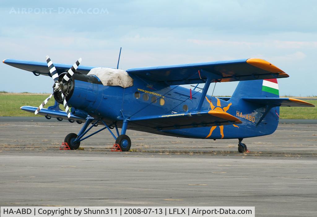 HA-ABD, 1989 Antonov An-2P C/N 1G235-21, Parked here for an Airshow