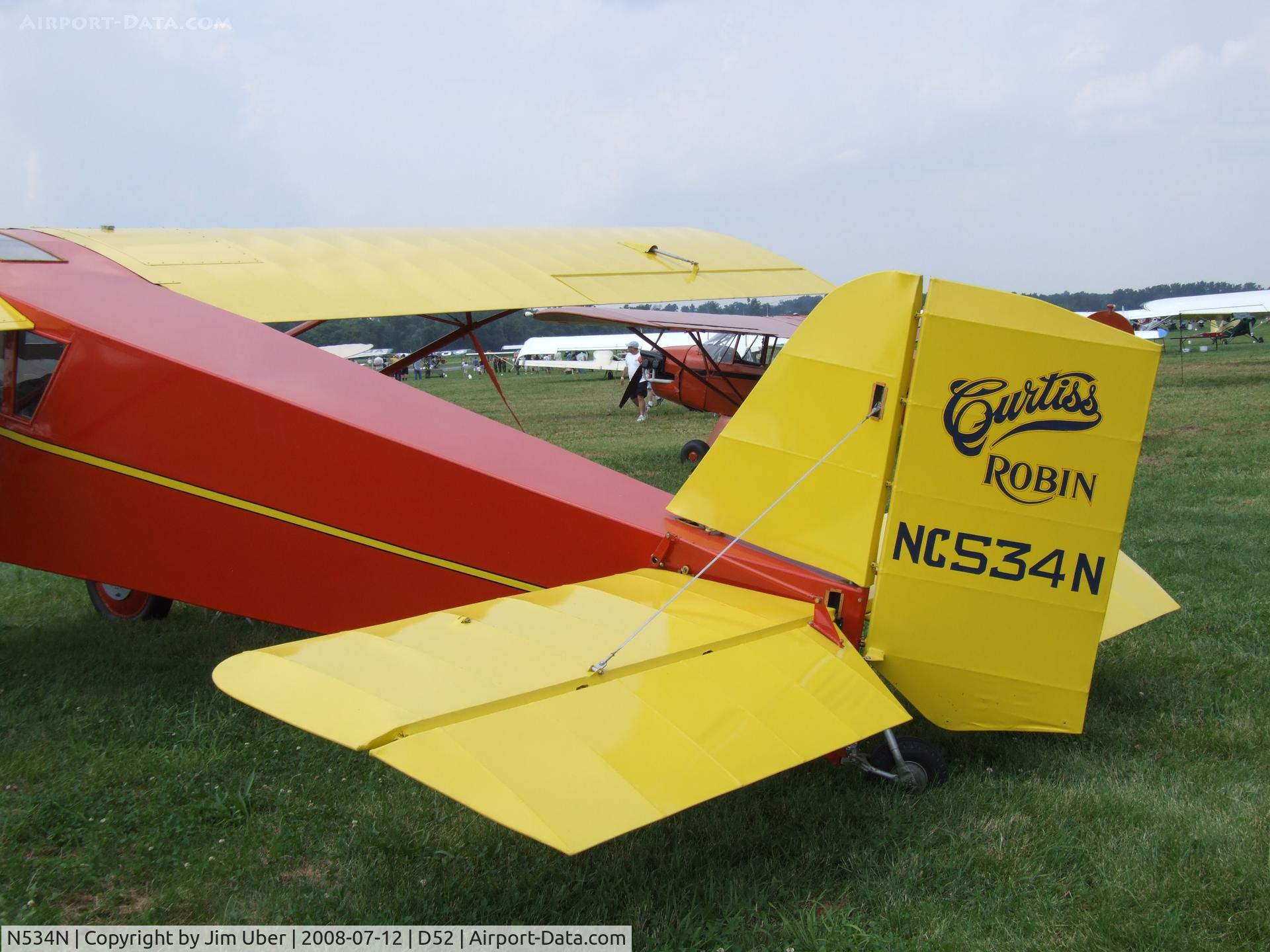 N534N, 1929 Curtiss-Wright Robin J-1 C/N 737, Another view of the Robin