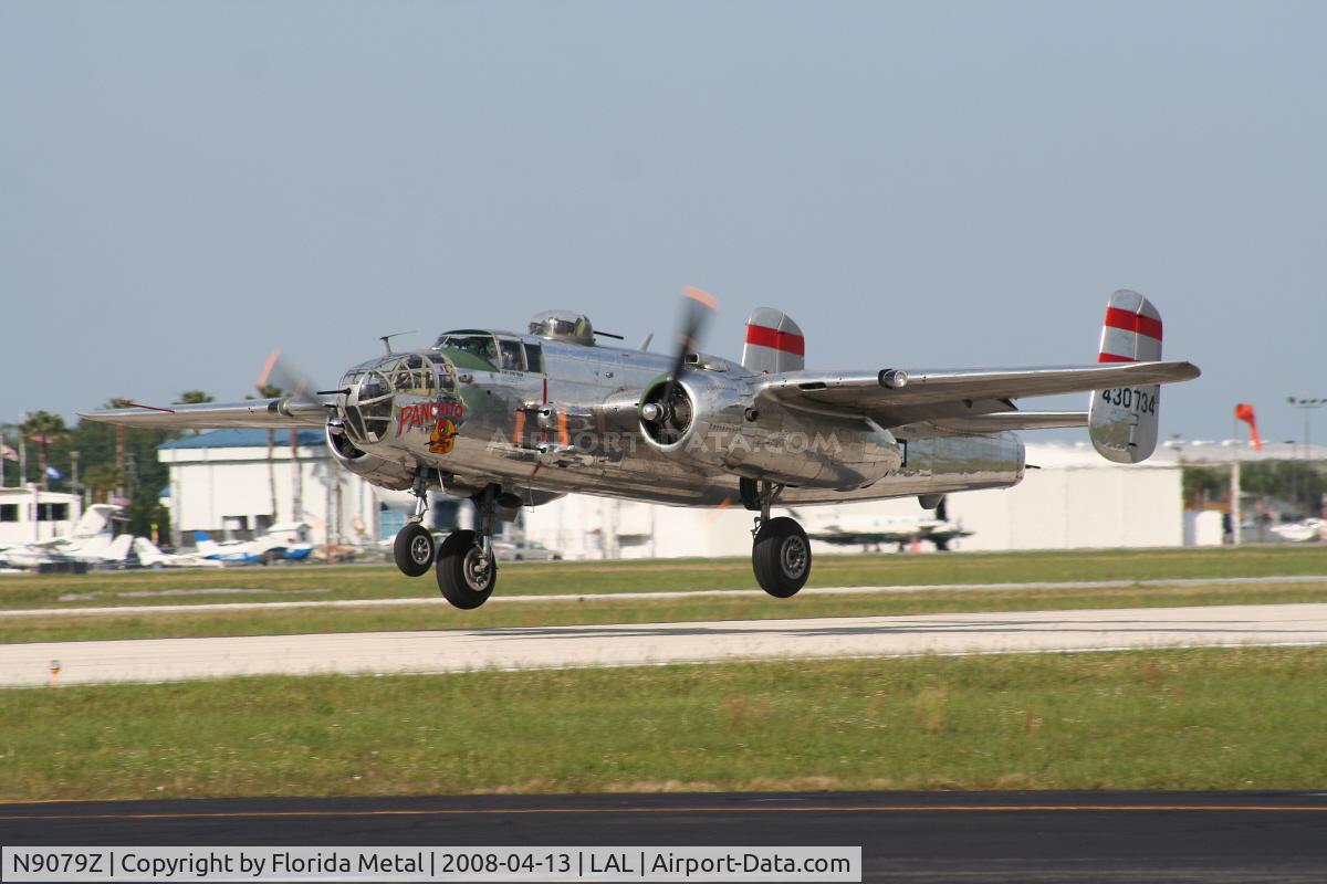 N9079Z, 1944 North American TB-25N Mitchell C/N 108-34009, Panchito