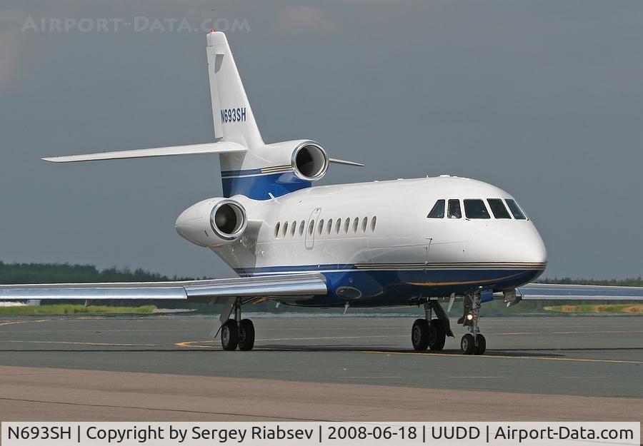 N693SH, 1988 Dassault-Breguet Falcon (Mystere) 900 C/N 43, Falcon 900 at DME.