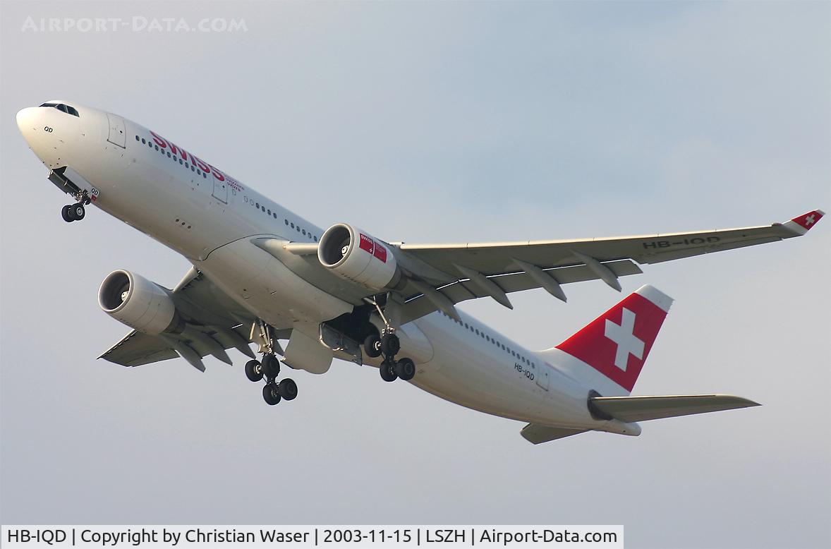 HB-IQD, 1999 Airbus A330-223 C/N 253, Swiss
