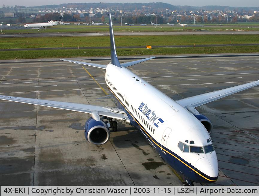 4X-EKI, 1999 Boeing 737-86N C/N 28587, EL-AL