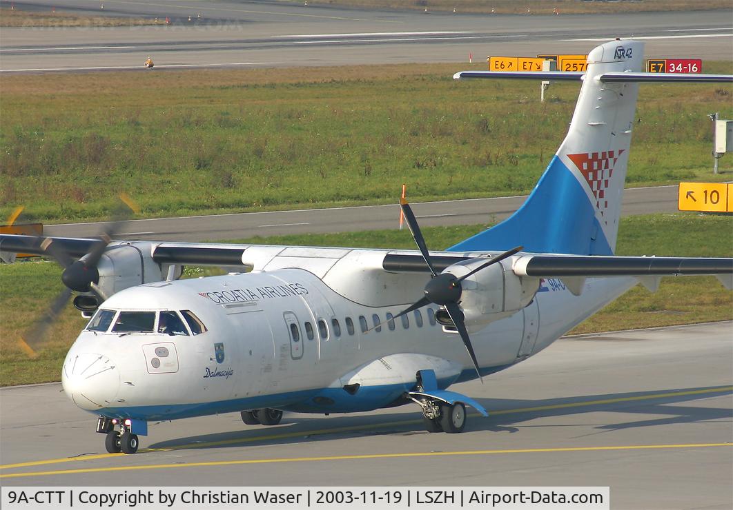 9A-CTT, 1992 ATR 42-312QC C/N 317, Croatia
