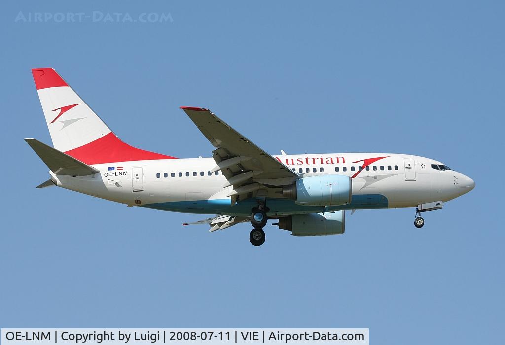 OE-LNM, 2000 Boeing 737-6Z9 C/N 30138, Austrian