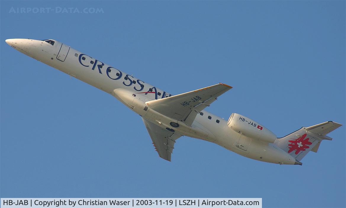 HB-JAB, 2000 Embraer EMB-145LU (ERJ-145LU) C/N 145240, Swiss