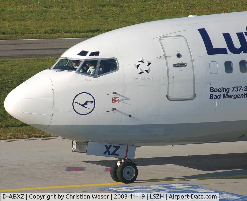 D-ABXZ, 1990 Boeing 737-330 C/N 24564, Lufthansa
