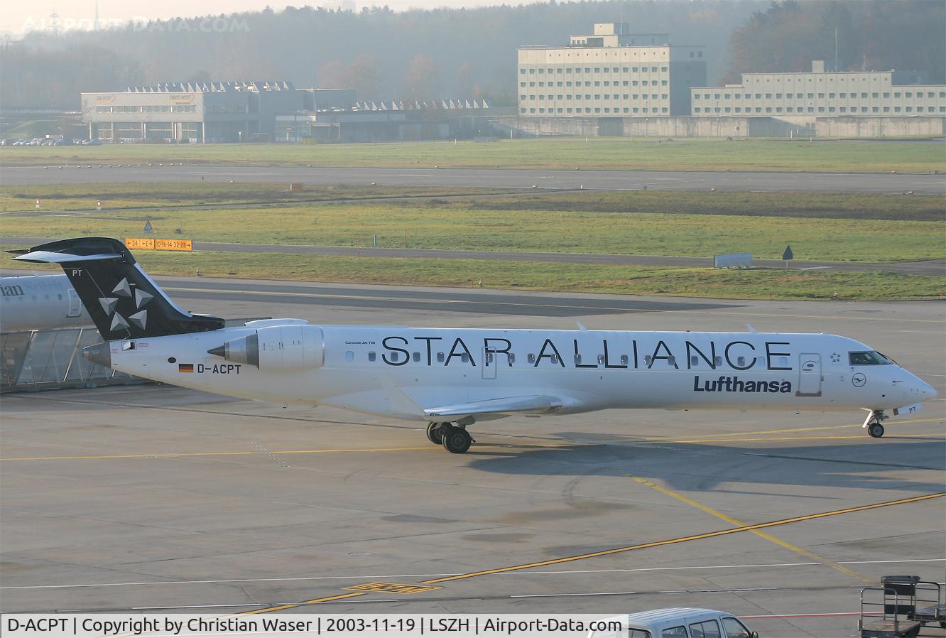 D-ACPT, 2003 Canadair CRJ-701ER (CL-600-2C10) Regional Jet C/N 10103, Lufthansa