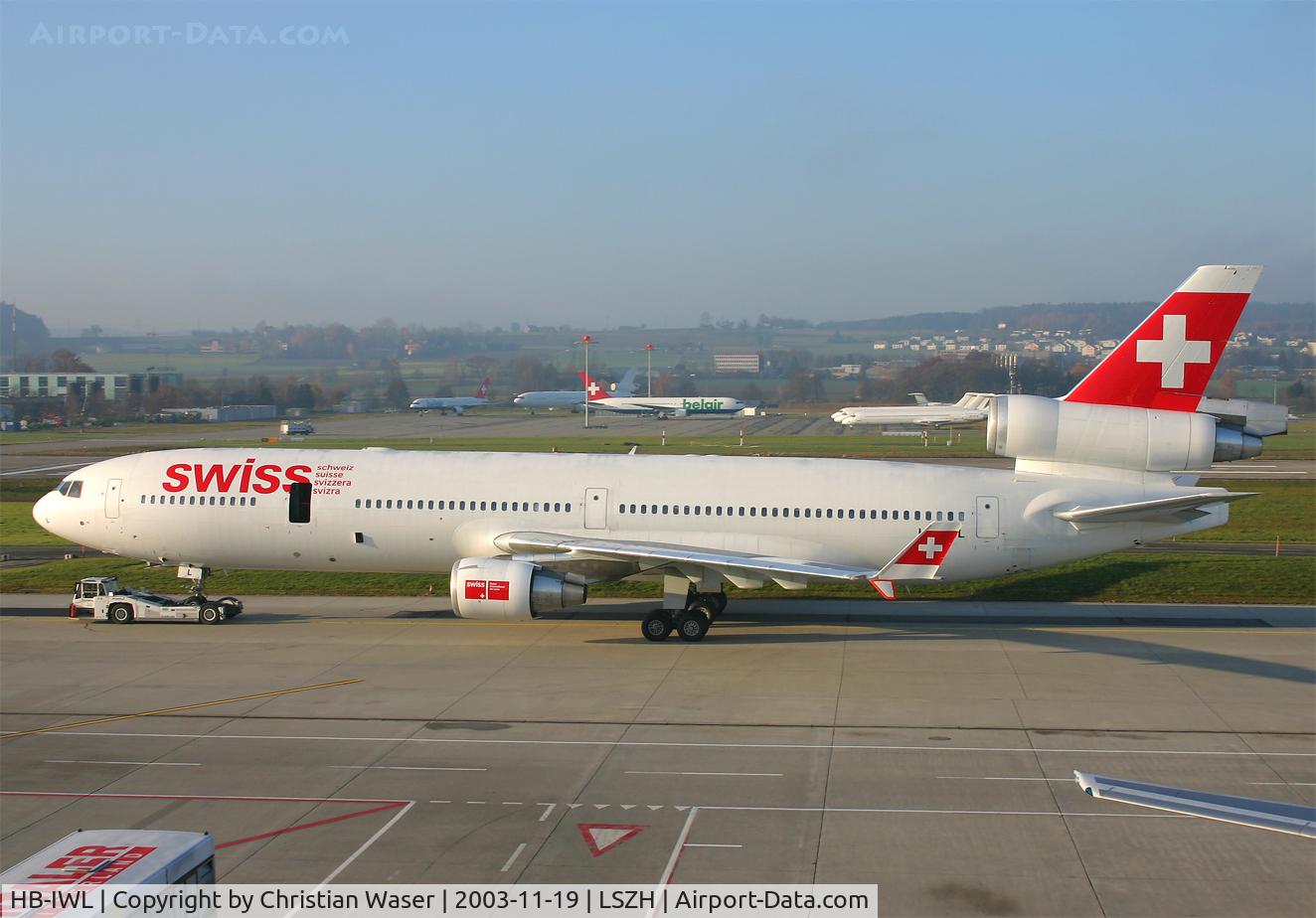 HB-IWL, 1992 McDonnell Douglas MD-11F C/N 48456, Swiss