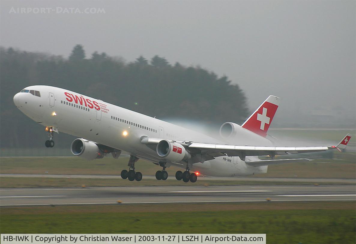 HB-IWK, 1991 McDonnell Douglas MD-11 C/N 48455, Swiss