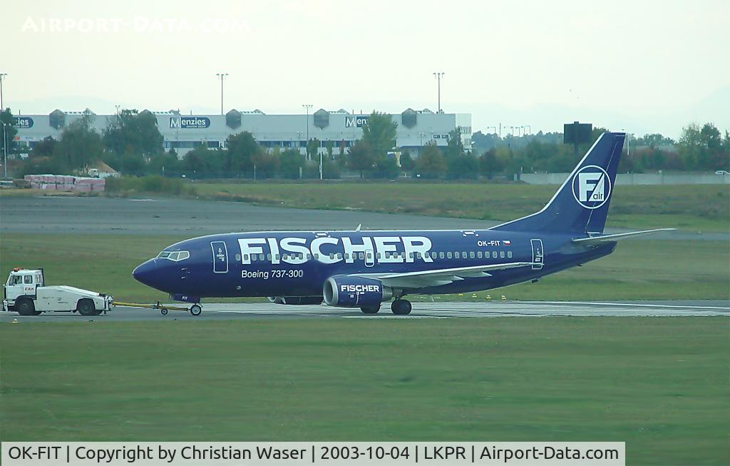 OK-FIT, 1999 Boeing 737-36N C/N 28590, Fischer Air