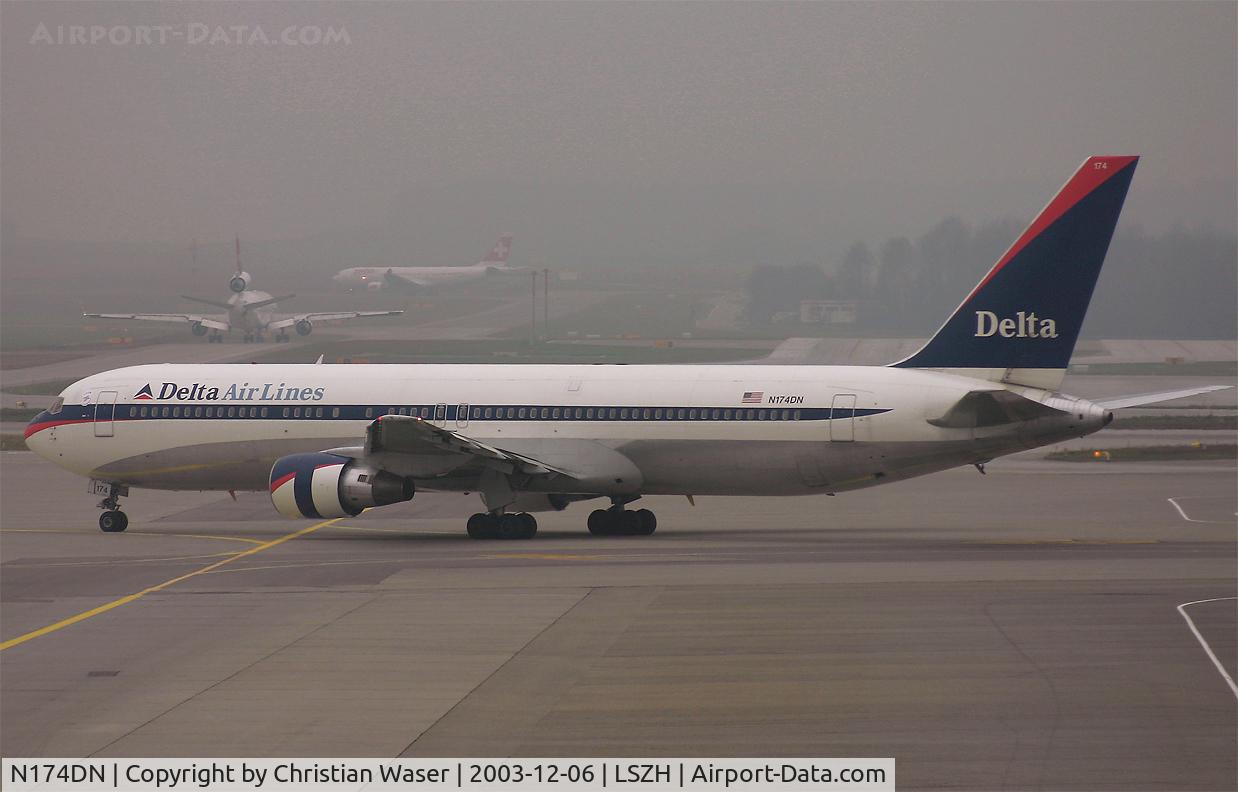 N174DN, 1990 Boeing 767-332 C/N 24802, Delta