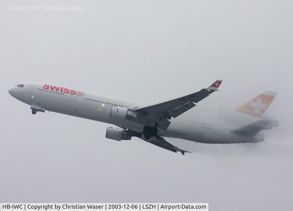 HB-IWC, 1991 McDonnell Douglas MD-11 C/N 48445, Swiss