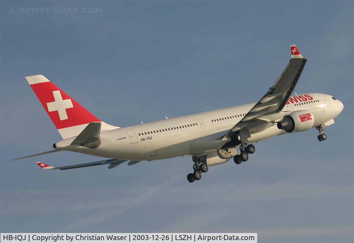 HB-IQJ, 1999 Airbus A330-223 C/N 294, Swiss