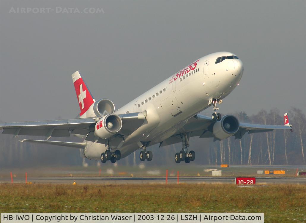 HB-IWO, 1994 McDonnell Douglas MD-11F C/N 48540, Swiss