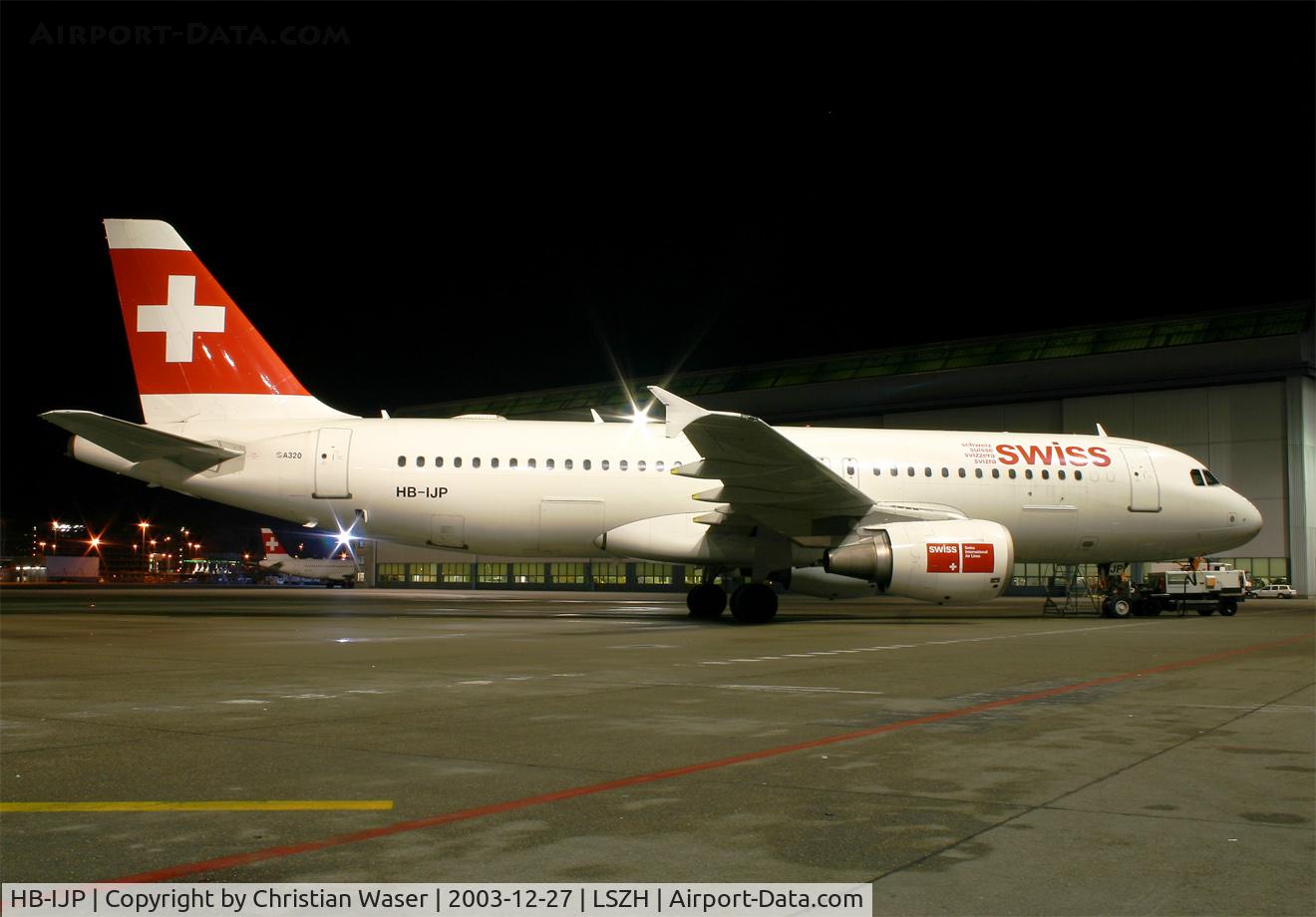 HB-IJP, 1997 Airbus A320-214 C/N 681, Swiss
