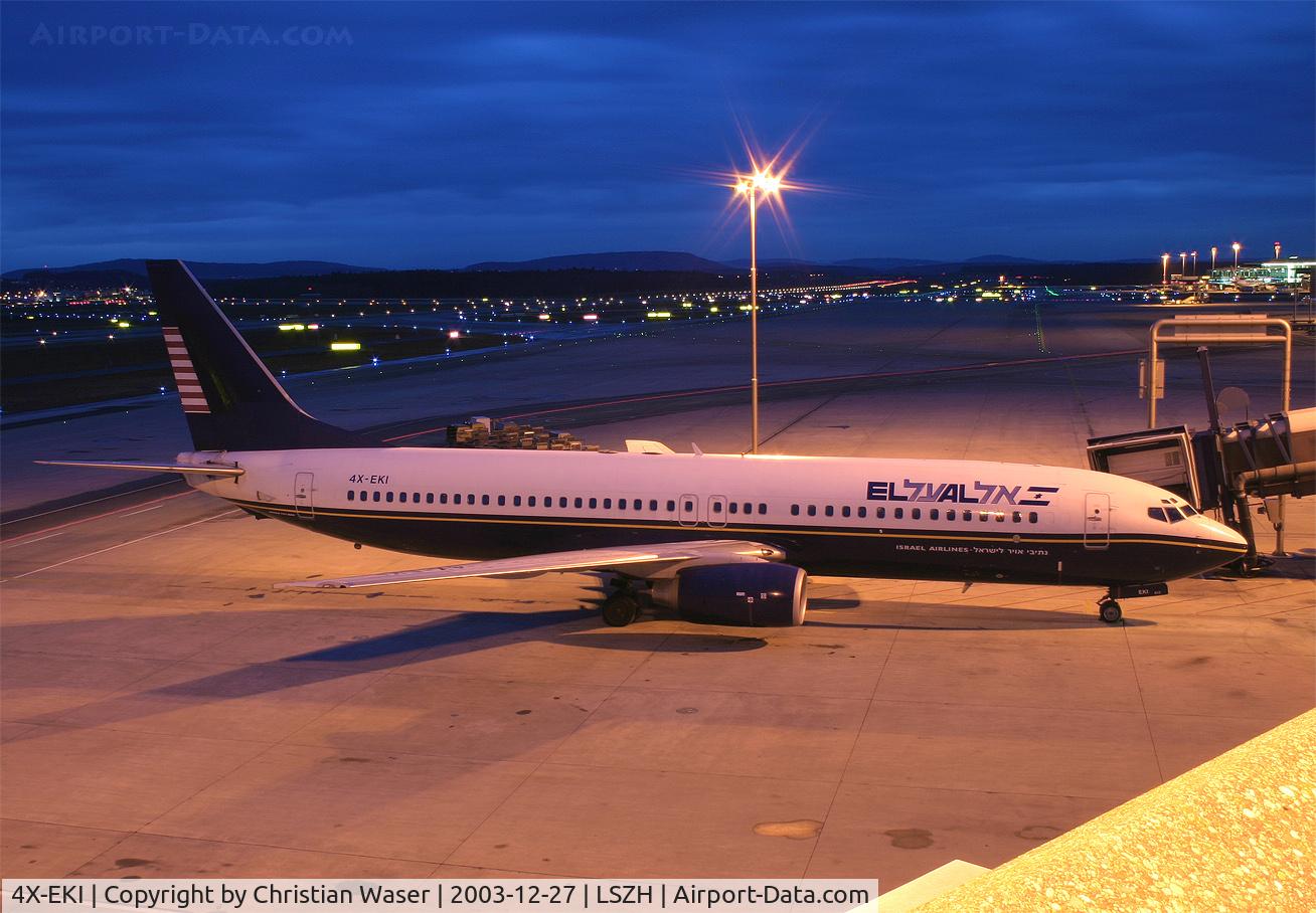 4X-EKI, 1999 Boeing 737-86N C/N 28587, EL-AL