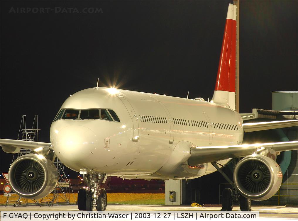 F-GYAQ, 1996 Airbus A321-211 C/N 827, untitled