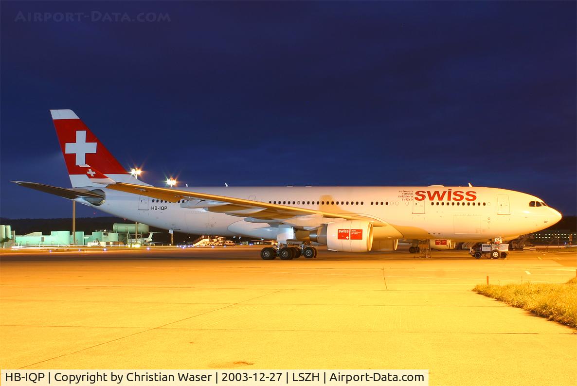 HB-IQP, 2001 Airbus A330-223 C/N 366, Swiss