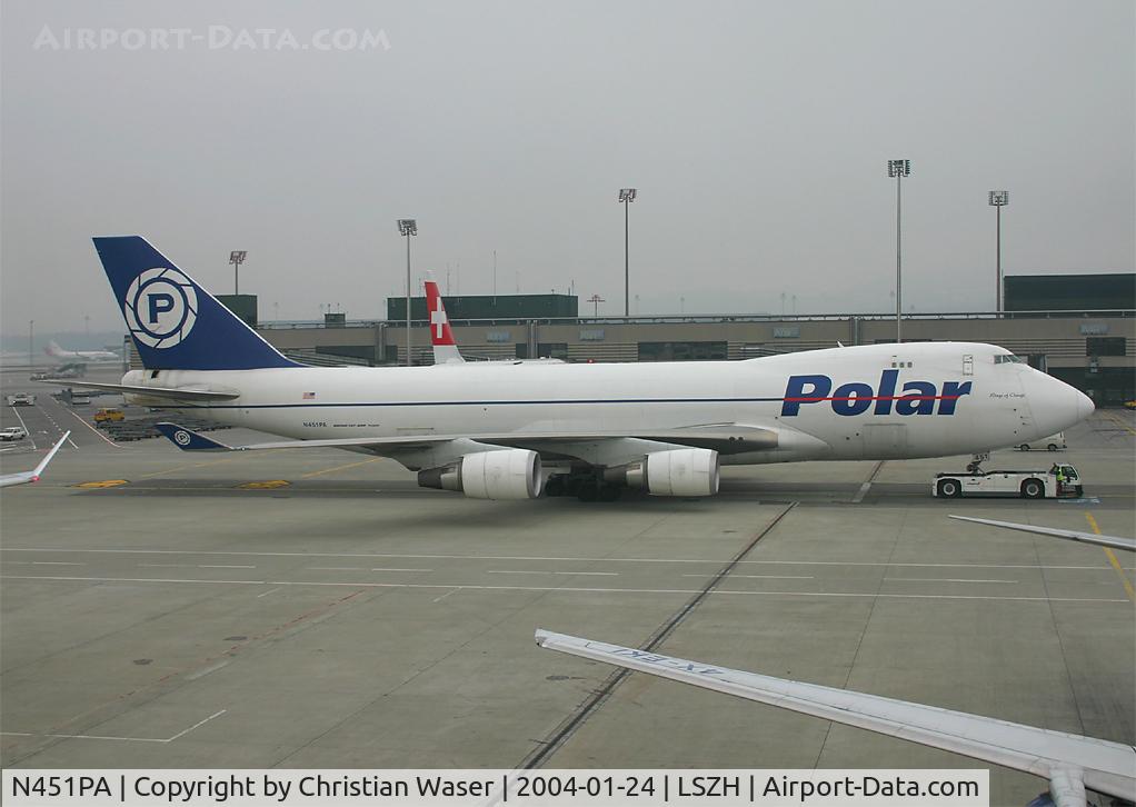 N451PA, 2000 Boeing 747-46NF C/N 30809, Polar Air Cargo