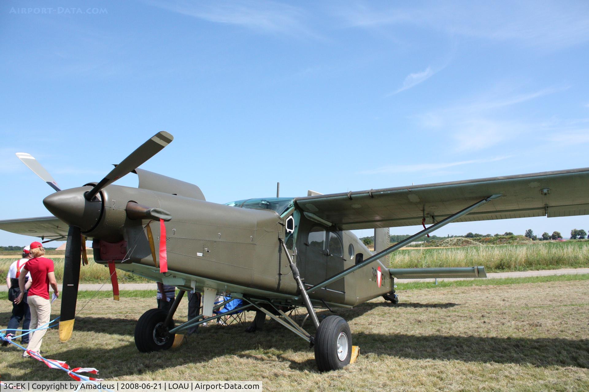 3G-EK, Pilatus PC-6/B2-H2 Turbo Porter C/N 776, Austrian Air Force Pilatus PC-6 @ Flugplatzfest Stockerau